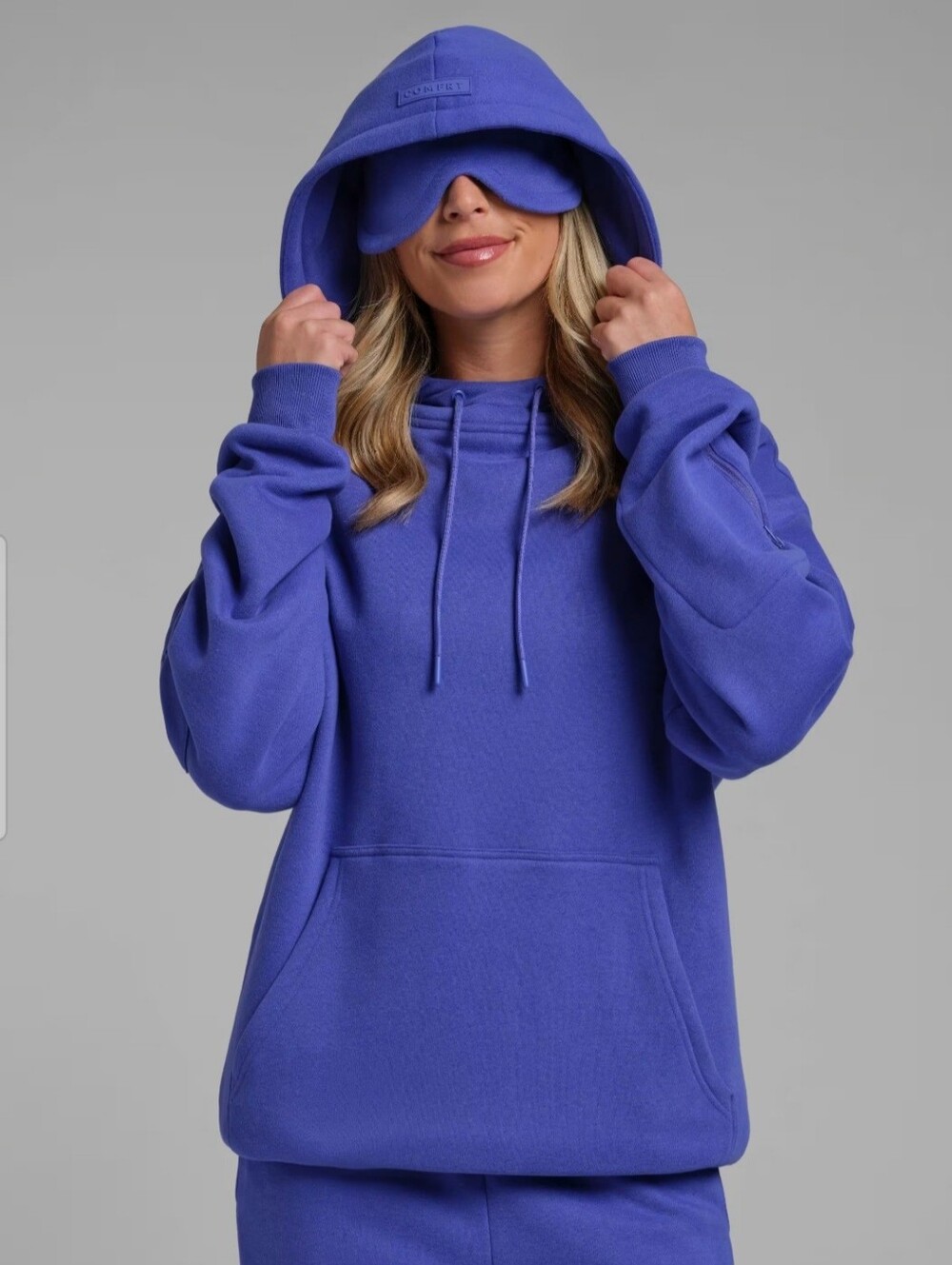 NWT Comfrt Neon Airplane Mode Hoodie Small